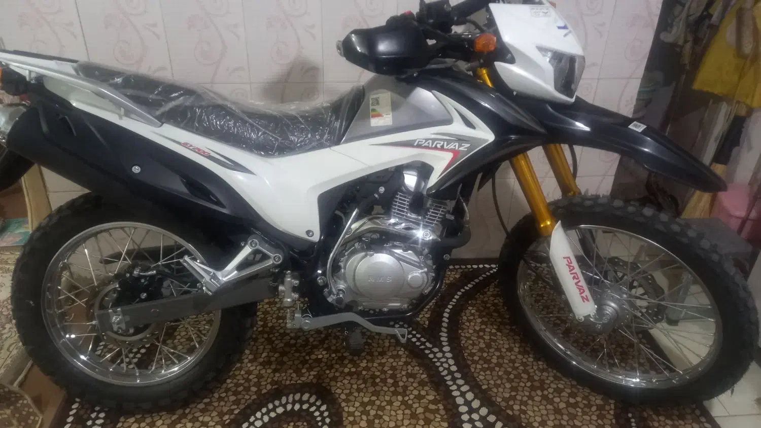 موتور تریل پرواز 200|موتورسیکلت|قزوین, |دیوار