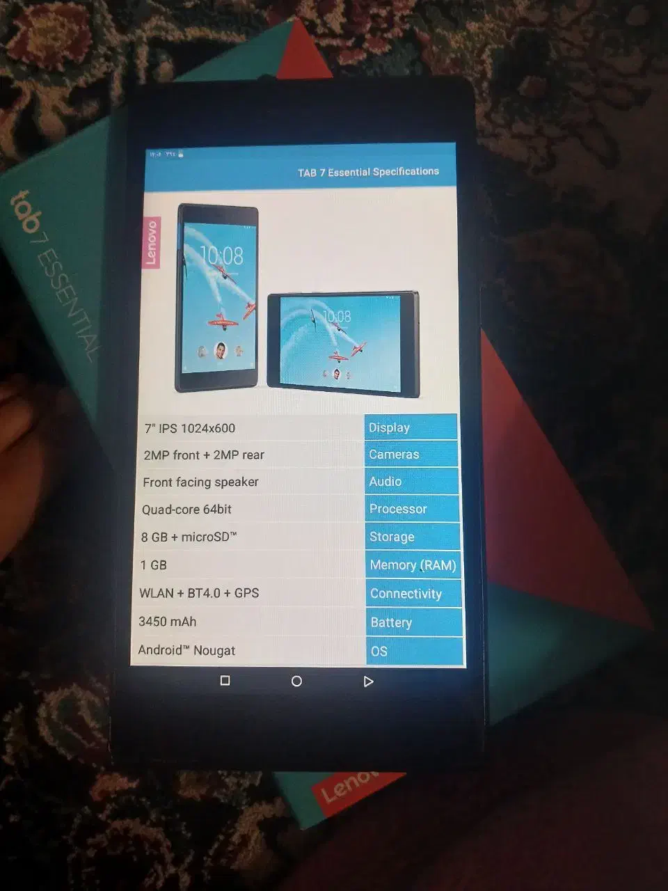 تبلت لنوو تب3|تبلت|مشهد, کوی دروی|دیوار