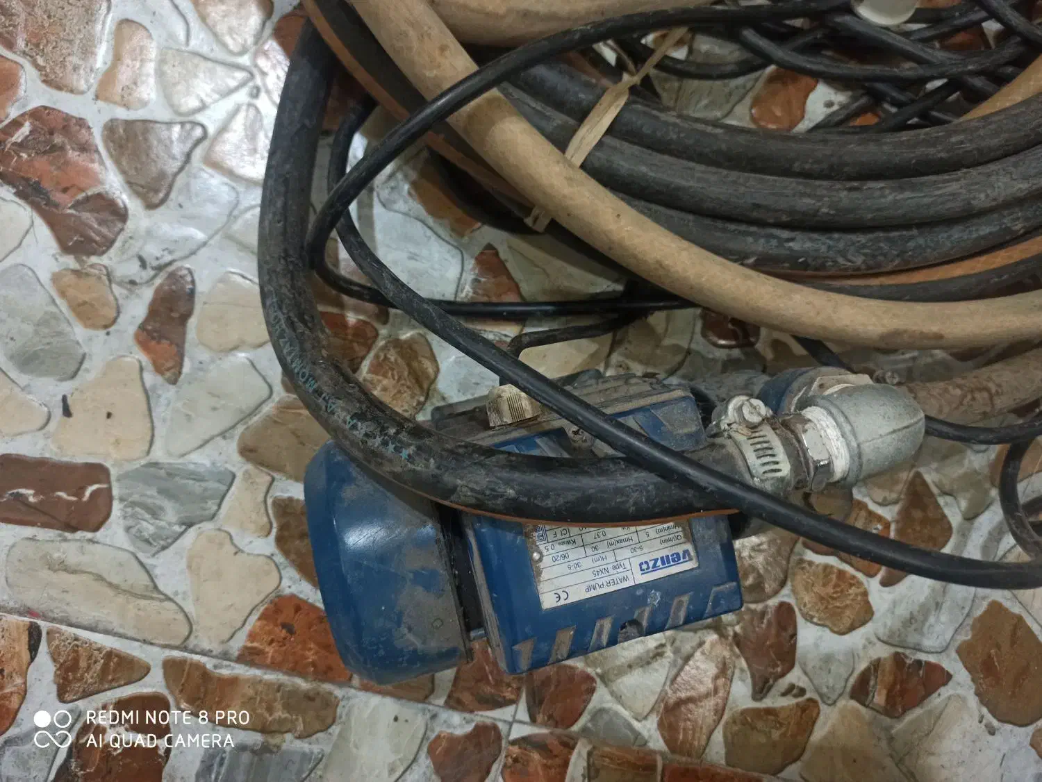 پمپ آب نو هست ایرادی ندارد|مصالح و تجهیزات ساختمان|خوی, |دیوار