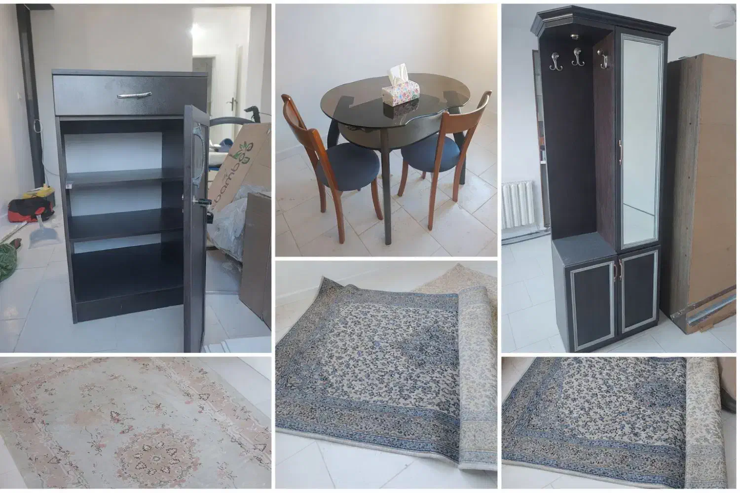 فروش کلیه لوازم، یکجا بفروش میرسه|جاکفشی، کمد، دراور|پرند, فاز ۶|دیوار