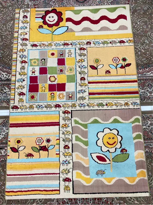 فرش اتاق کودک|فرش|گنبد کاووس, |دیوار