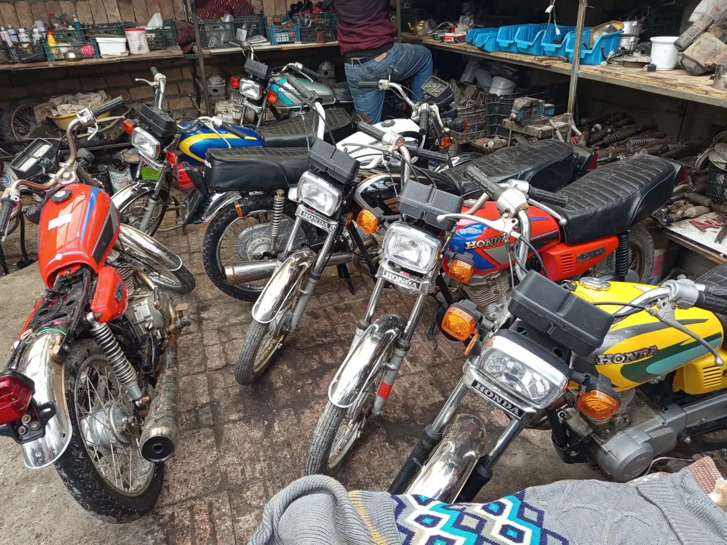 موتور مزایده بازسازی شده|موتورسیکلت|اراک, |دیوار