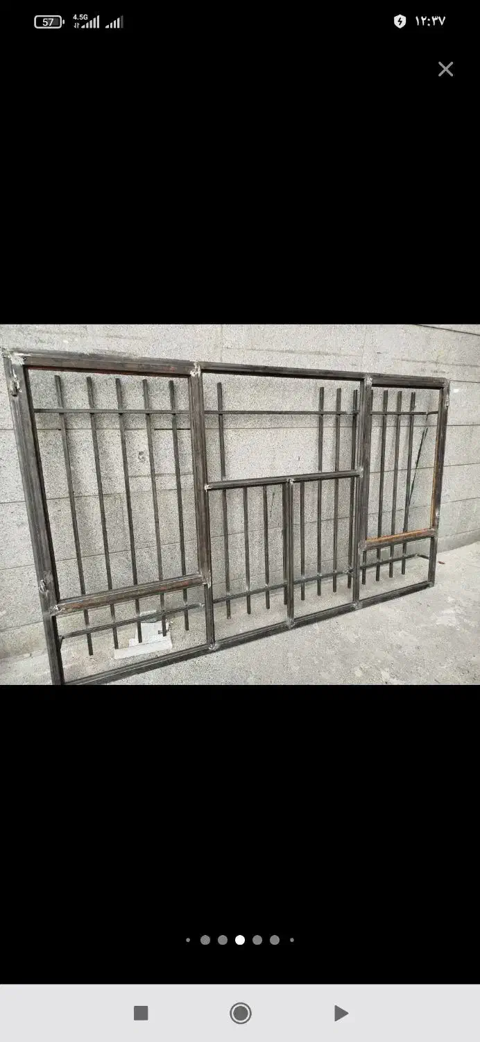 جوشکاری سیار و آهنگری  حفاظ آکاردئون، نرده|خدمات پیشه و مهارت|پرند, فاز ۵|دیوار