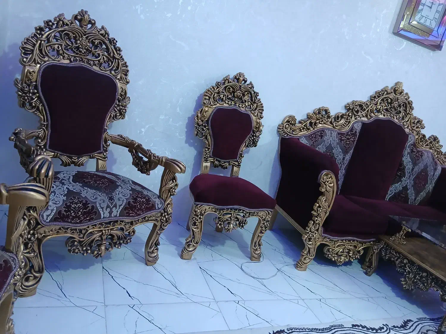 مبل و میز ناهاری|مبلمان خانگی و میز عسلی|رباط‌کریم, رباط‌کریم|دیوار