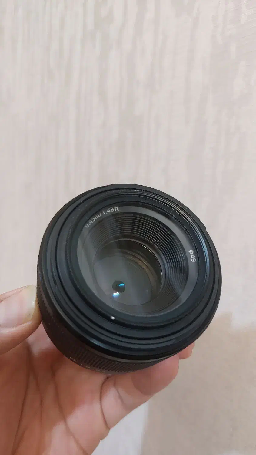 لنز 50 دوربین سونی 1/8|دوربین عکاسی و فیلمبرداری|اصفهان, کردآباد|دیوار