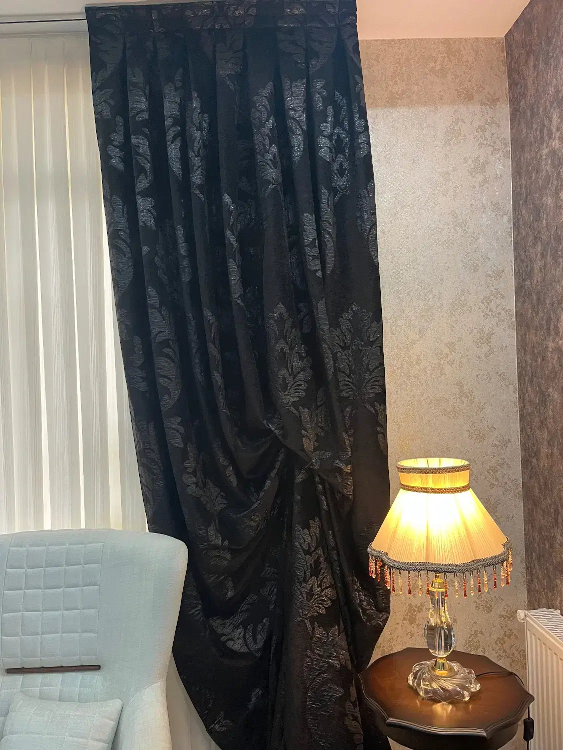 دکور پرده|پرده، رانر، رومیزی|کرج, باغستان|دیوار