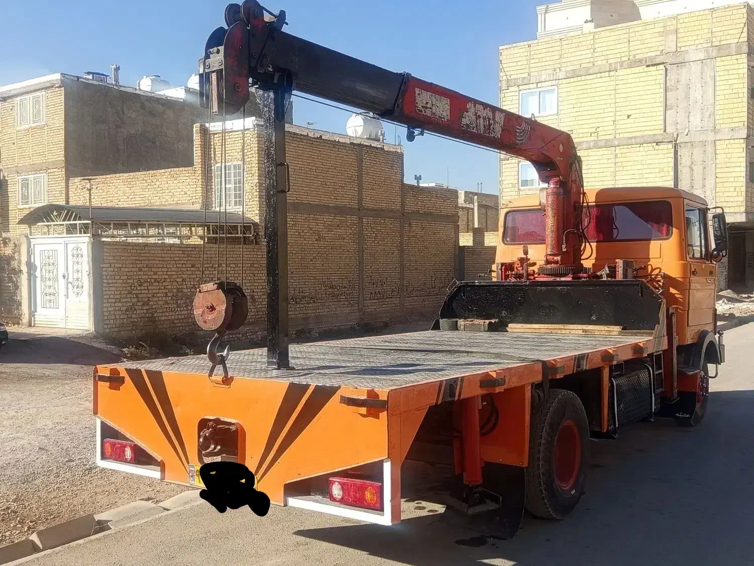 جرثقیل ۷تن و ۳تن دکل بلند ودکل کوتاه|خدمات حمل و نقل|چهاردانگه (تهران), |دیوار