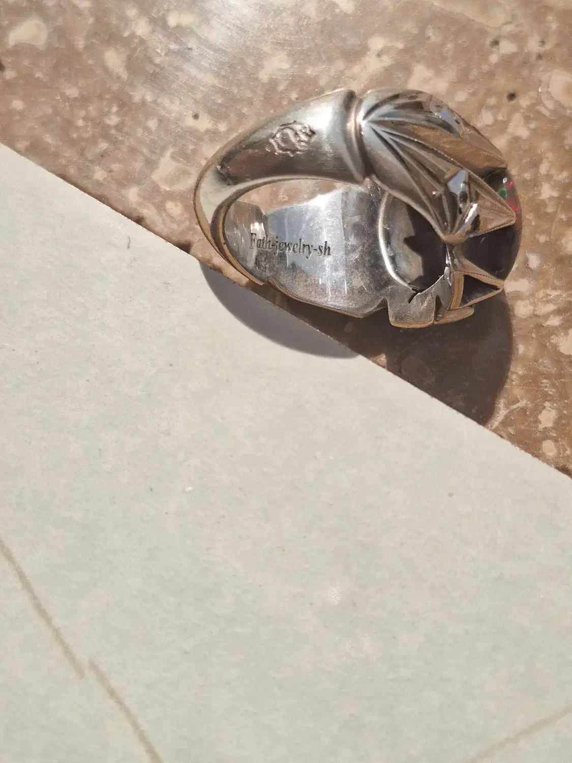 انگشتر اوپال آتشین|جواهرات|خاوران, |دیوار