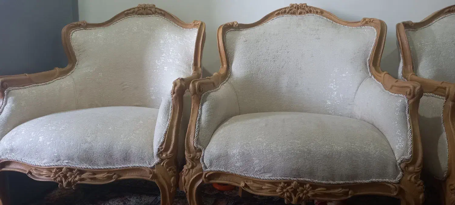 فروش فوری مبل استیل لورنزو فرانسوی|مبلمان خانگی و میز عسلی|گلستان (تهران), |دیوار