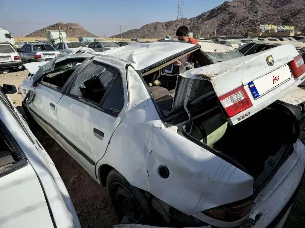 سمند 96 تصادفی فروشی|خودرو سواری و وانت|تفت, |دیوار