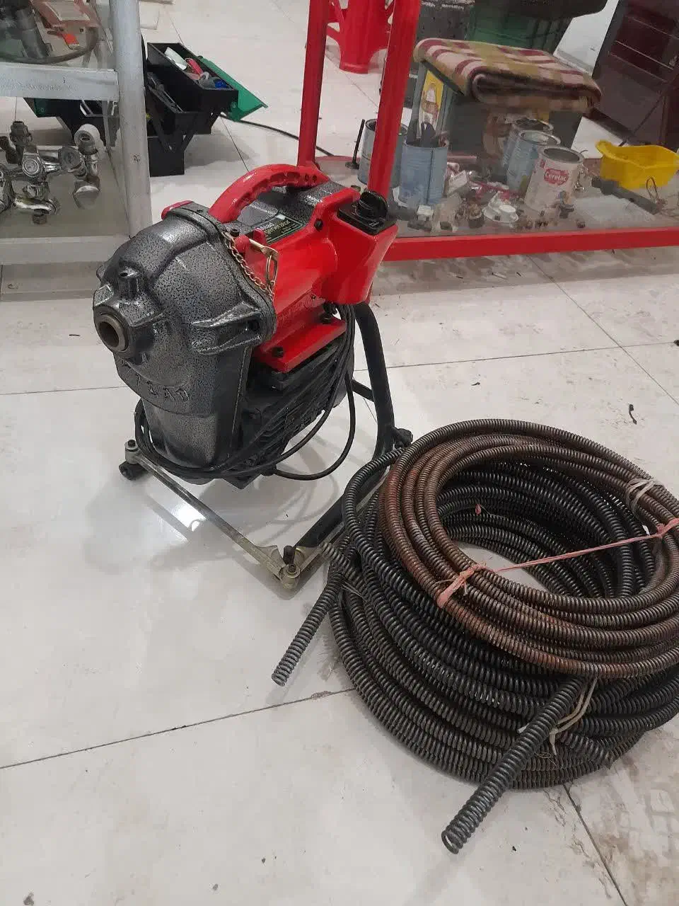 دستگاه لوله بازکنی|ابزارآلات|زنجان, |دیوار