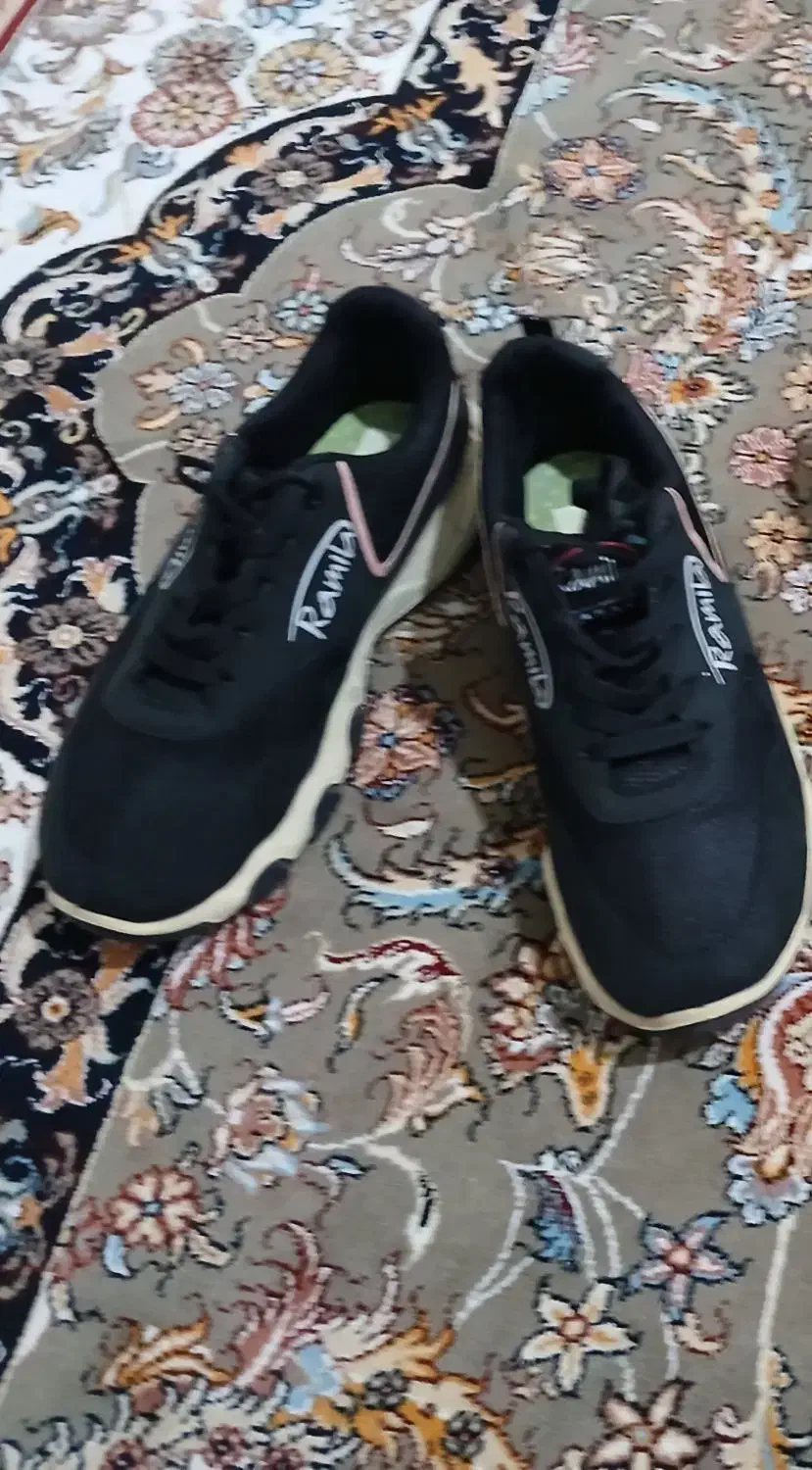 دوجفت کفش اسپرت وتابستانی مشکی|کیف، کفش، کمربند|ساوه, |دیوار