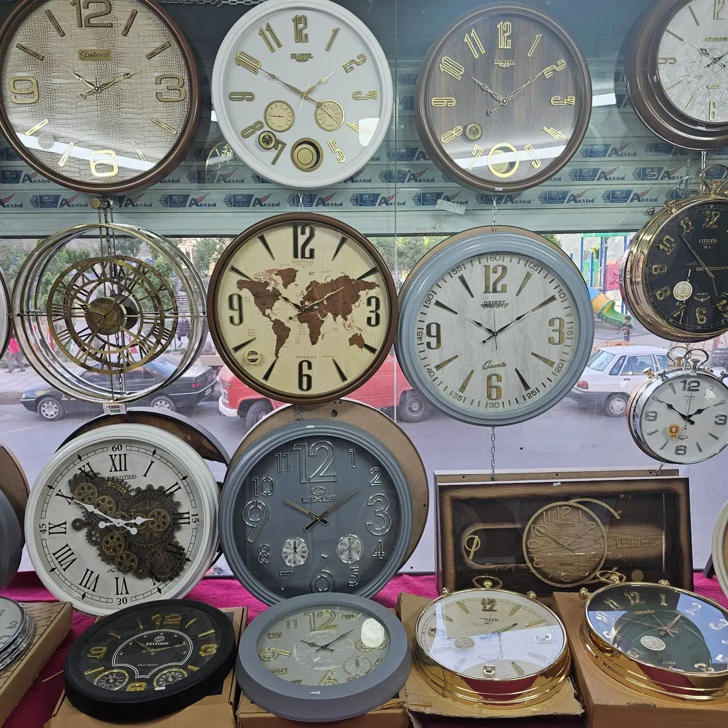 ساعت دیواری های فایبرگلاس و پلاستیکی|ساعت دیواری و تزئینی|پاکدشت, پاکدشت (مامازند)|دیوار