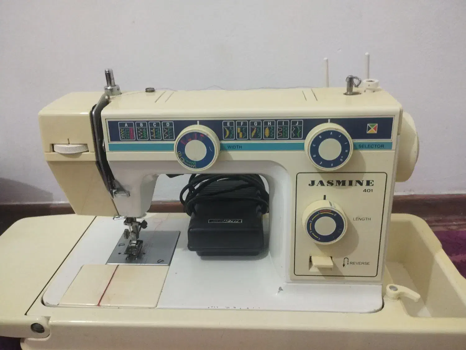 چرخ خیاطی کاچیران مدل یاسمین معاوضه هم دارم|چرخ خیاطی و ریسندگی|فولادشهر, مسکن مهر فولادشهر|دیوار