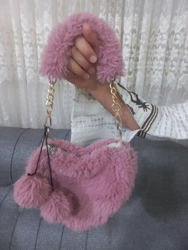 کیف دخترانه خزی|کیف، کفش، کمربند|قوچان, |دیوار