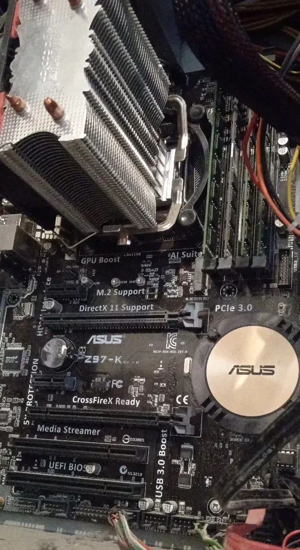 باندل z97k، مادربرد سی پی یو و رم|قطعات و لوازم جانبی رایانه|تهران, گلستان (شهرک راه آهن)|دیوار