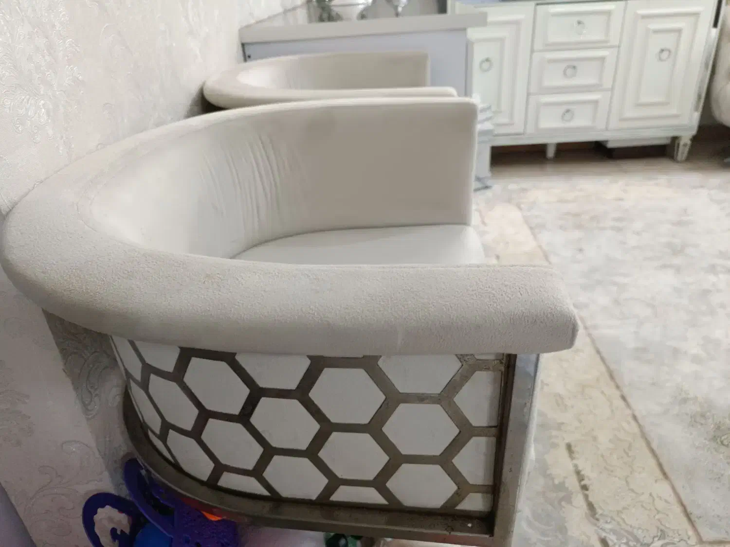 صندلی زنبوری|میز و صندلی غذاخوری|اسلام‌شهر, شهرک قائمیه|دیوار