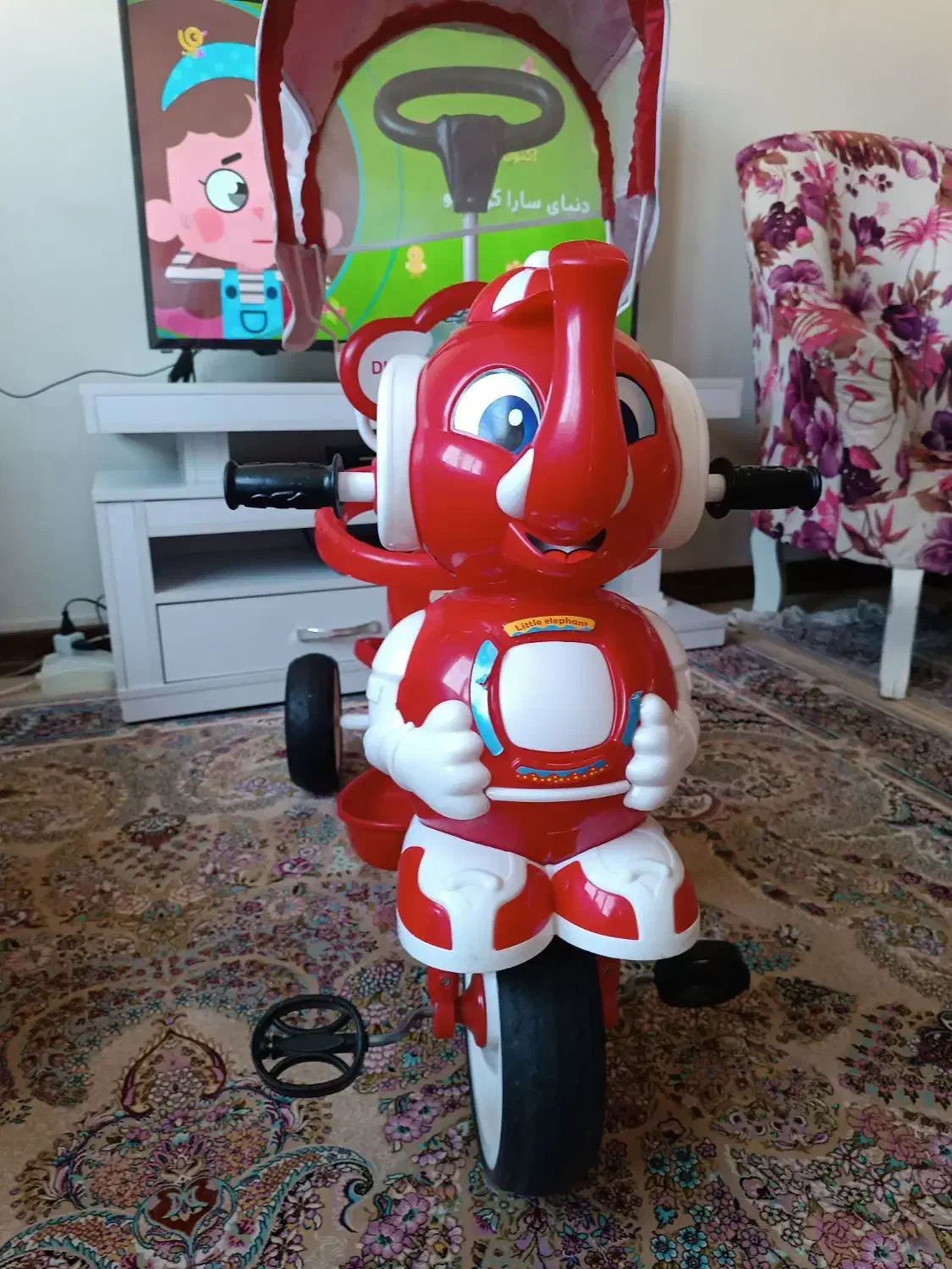 سه چرخه طرح فیل|دوچرخه، اسکیت، اسکوتر|هشتگرد, شهرک پامچال|دیوار