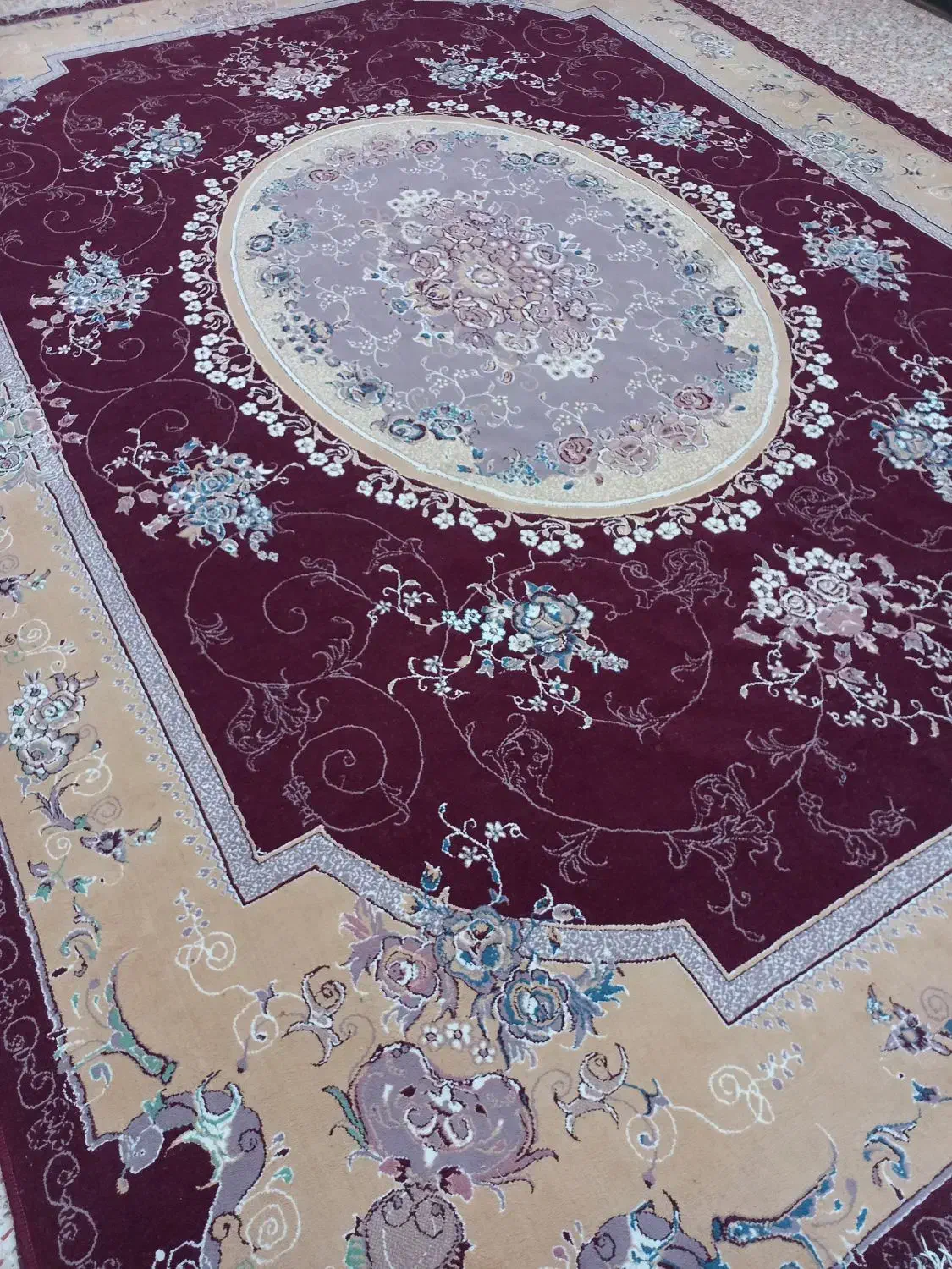 جفت ۱۲متری قهوی رنگ کاملن سالم|فرش|اهواز, کوی علوی|دیوار