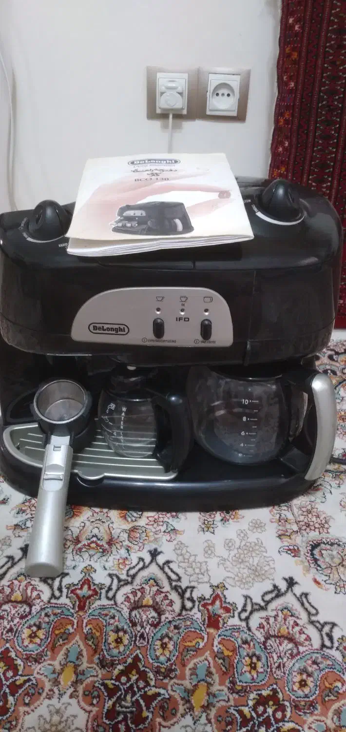 قهوه ساز DeLonghi|سماور، چای‌ساز، قهوه‌ساز|رشت, لاکان شهر|دیوار