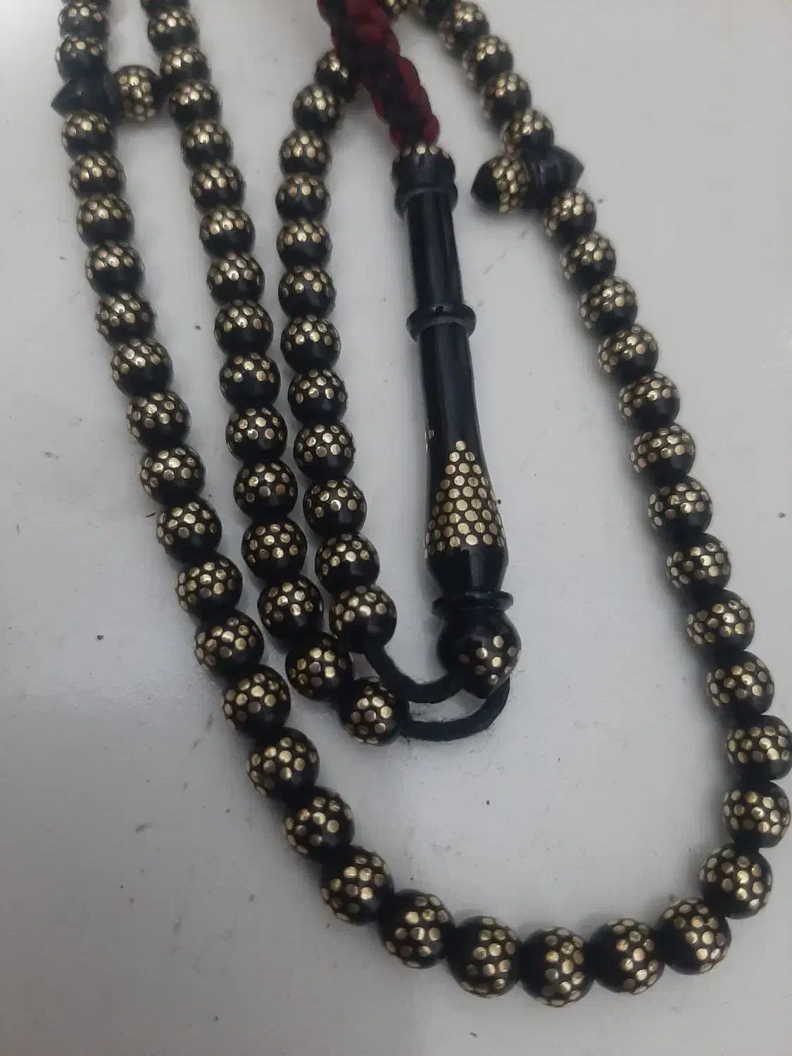 تسبیح برنز کوب|کلکسیون اشیاء عتیقه|اردبیل, |دیوار