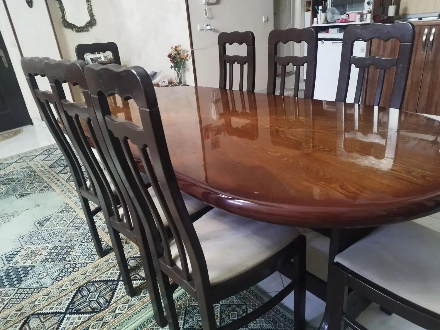 میز ناهارخوری|میز و صندلی غذاخوری|گرگان, |دیوار