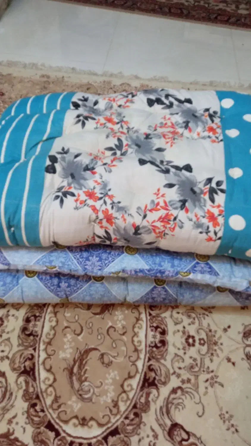 تشک پشمی یکنفره نو|رختخواب، بالش، پتو|مشهد, دانشجو|دیوار