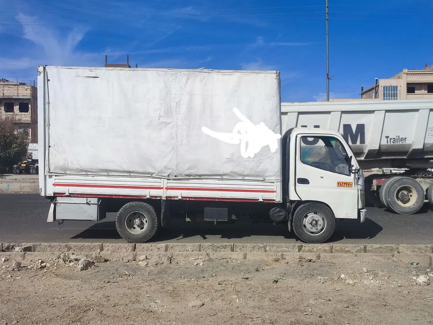 حمل بار و اثاثیه منزل با خاور مسقف|خدمات حمل و نقل|زاهدان, |دیوار