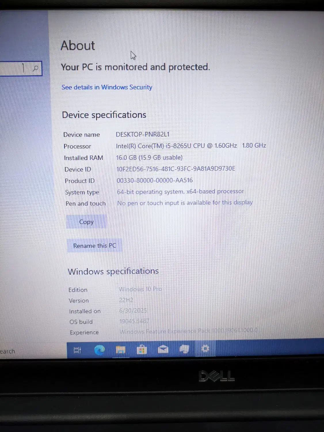 لپتاپ DELL 3500 Latitude|رایانه همراه|بوشهر, |دیوار