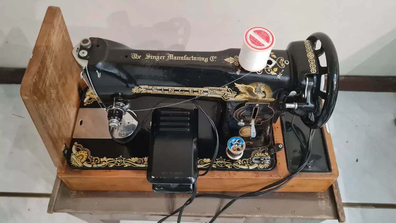 چرخه خیاطی سینگر برقی|چرخ خیاطی و ریسندگی|تهران, زعفرانیه|دیوار