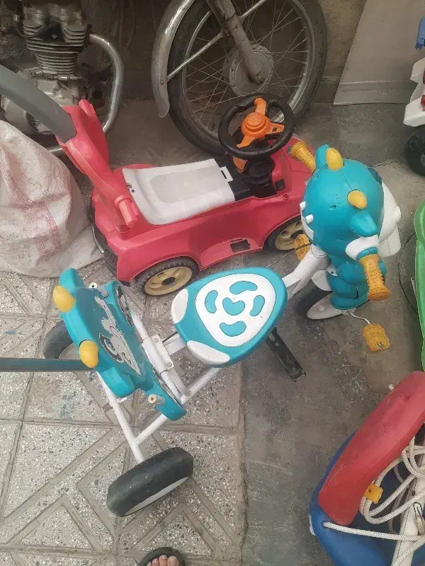 ماشین ومتور شارژی سالم|اسباب و اثاث بچه|همدان, |دیوار