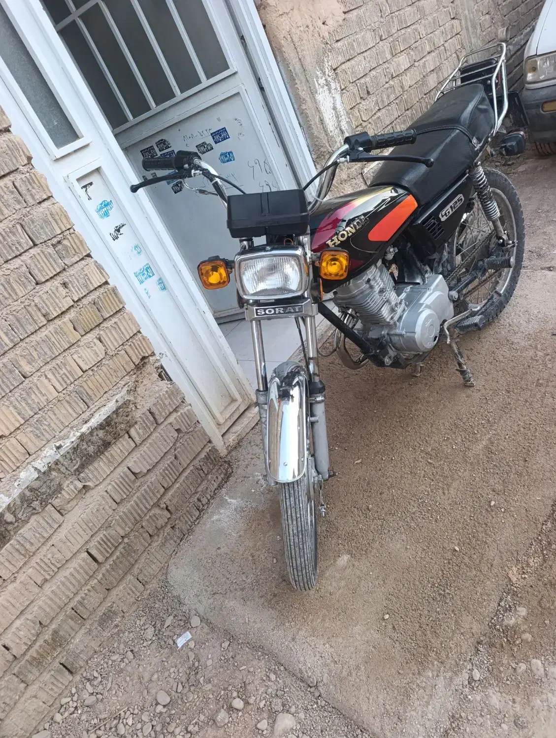 هندا 125 مزایده|موتورسیکلت|شیراز, فرگاز|دیوار