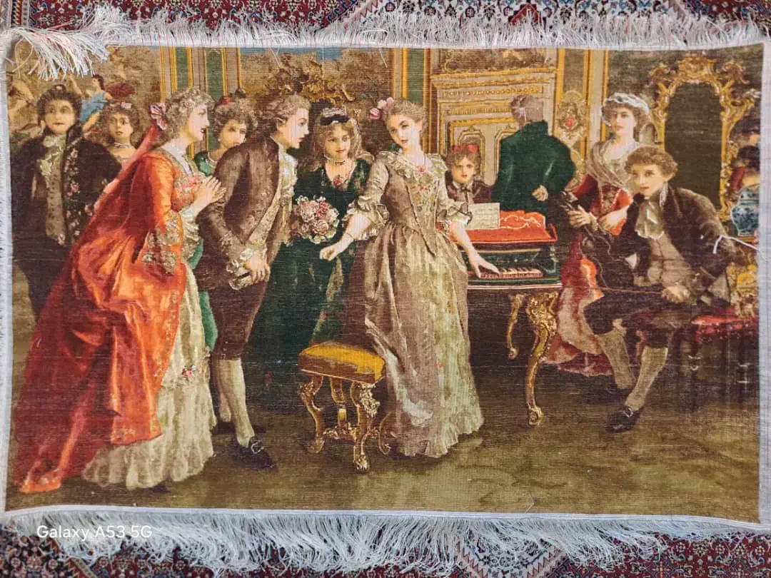 تابلو فرش دستباف|تابلو فرش|اردبیل, |دیوار