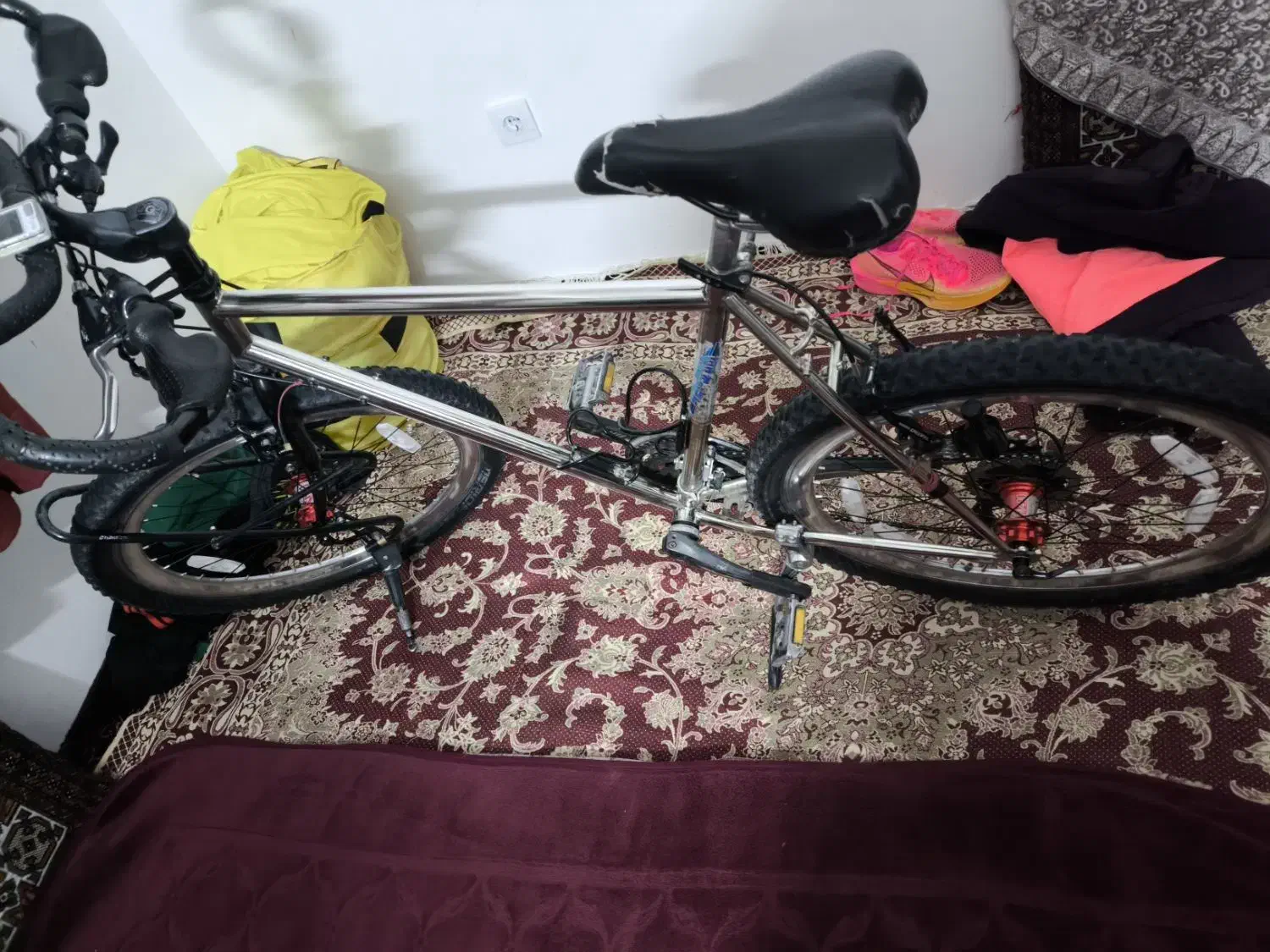 دوچرخه توریستی آلمانی سوالو  تنه کرومولی|دوچرخه، اسکیت، اسکوتر|بجنورد, |دیوار