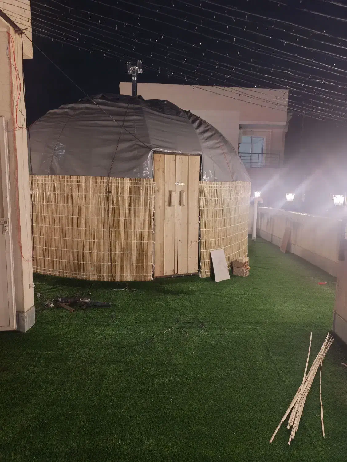 آلاچیق ترکمنی - آلاچیق|گلیم، جاجیم، گبه|گنبد کاووس, |دیوار