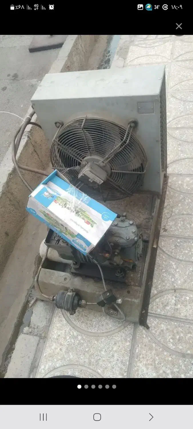 سردخانه کامل ۵ اسب المانی با نصب رایگان|ماشین‌آلات صنعتی|قزوین, |دیوار