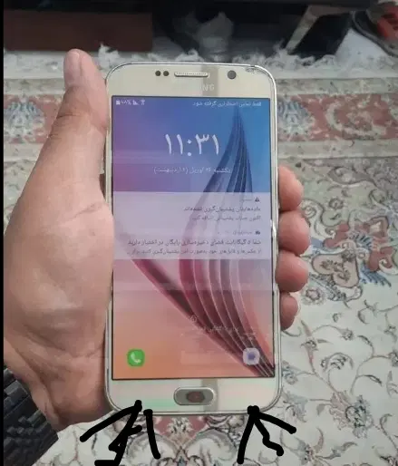 سامسونگ s6|موبایل|مشهد, پنجتن|دیوار
