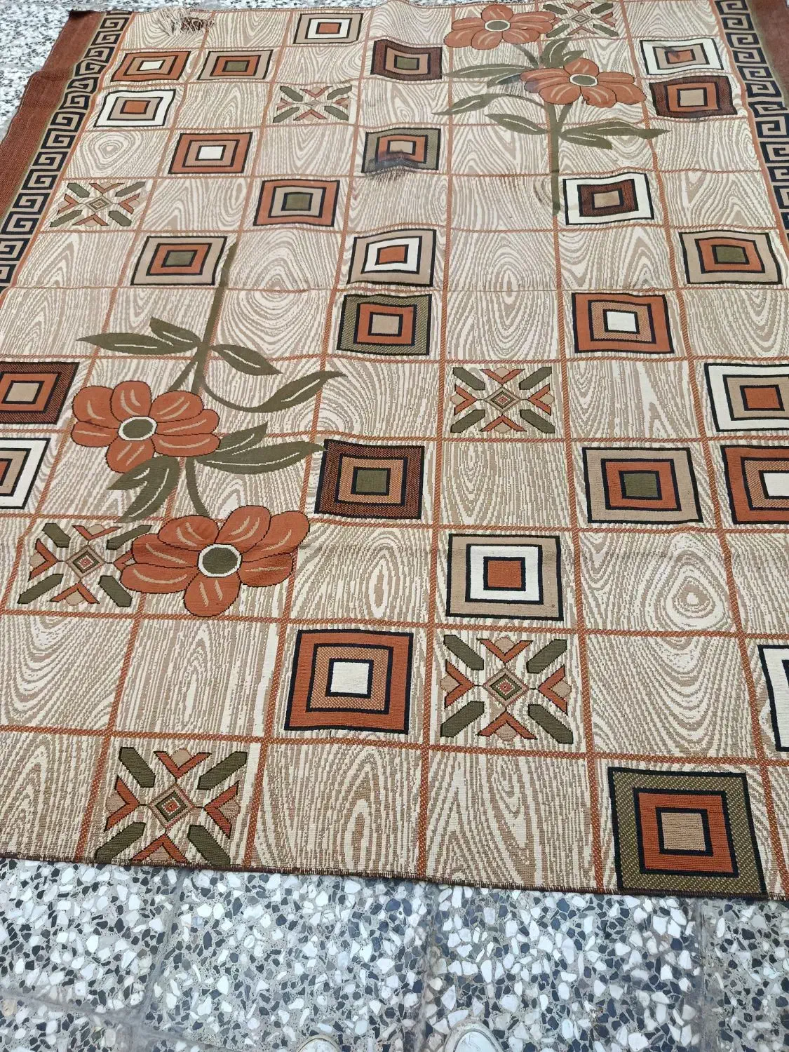 گلیم ‌‌فرش|گلیم، جاجیم، گبه|نجف‌آباد, یزدانشهر|دیوار