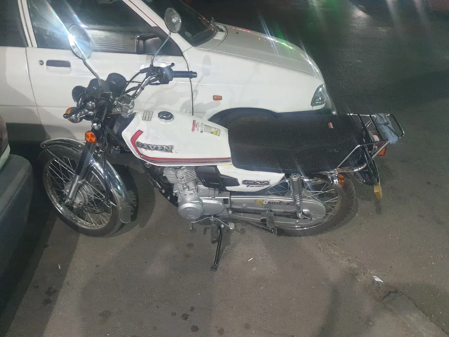 هندا چراغ گرد سفید مدل ۱۴۰۲|موتورسیکلت|بروجرد, |دیوار