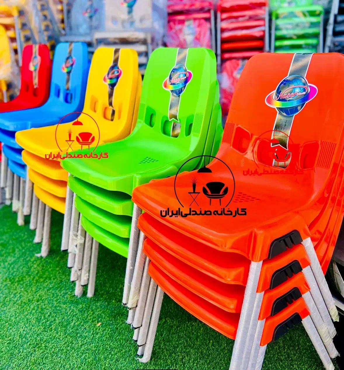 صندلی پلاستیکی  باغی کافه طرح یونیک ناصر|میز و صندلی غذاخوری|تهران, میدان ولیعصر|دیوار