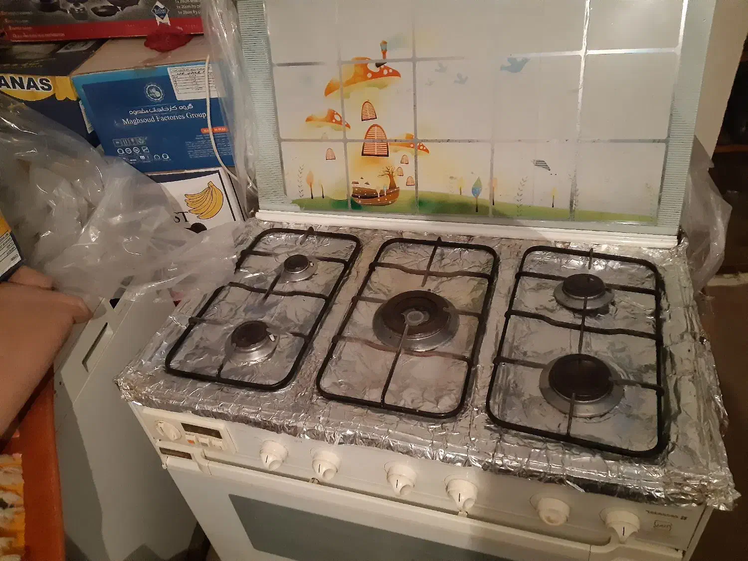 گاز تکنو در حد بسیار سالم|اجاق گاز و لوازم برقی پخت‌وپز|فردیس, شهرک ۱۱۰|دیوار