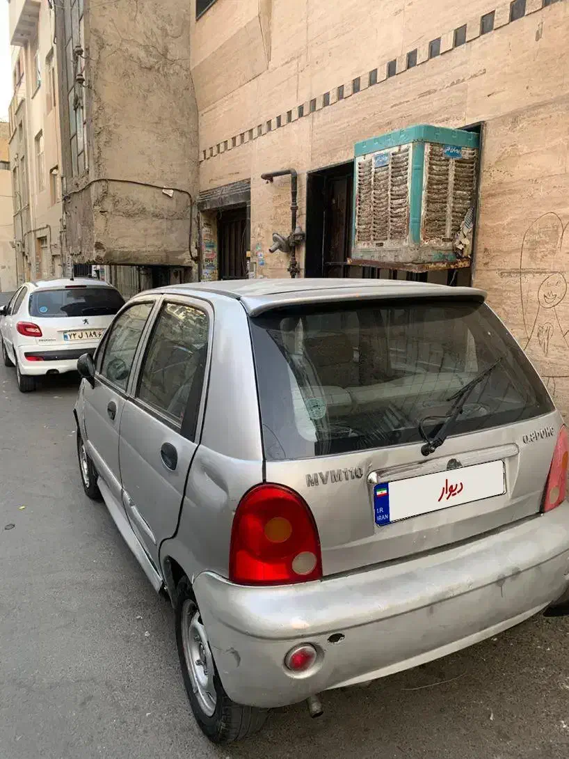 ام وی ام ۱۱۰ سه سیلندر فروش فوری|خودرو سواری و وانت|تهران, دستغیب|دیوار