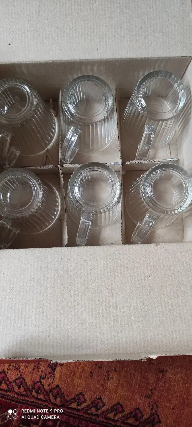 استکان ۶تایی|ظروف سرو و پذیرایی|زنجان, |دیوار