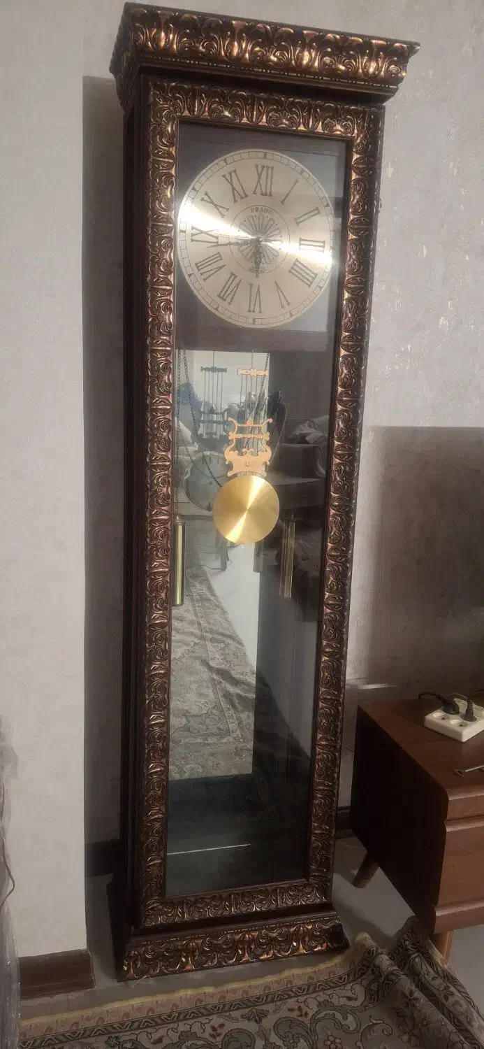 ساعت ایستاده چوبی|ساعت دیواری و تزئینی|اصفهان, برازنده|دیوار