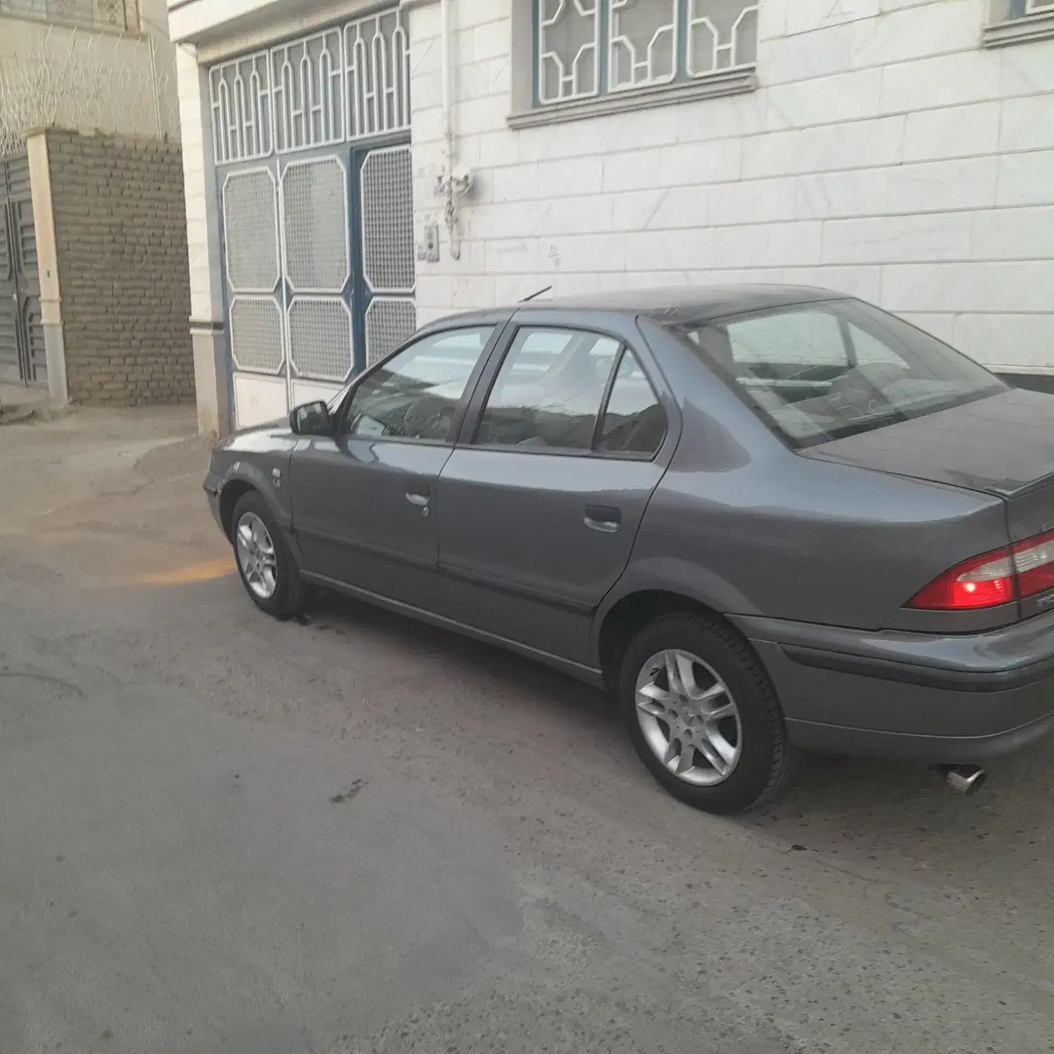 سمند LX نوک مدادی سفارشی|خودرو سواری و وانت|تربتحیدریه, کوه سنگی|دیوار