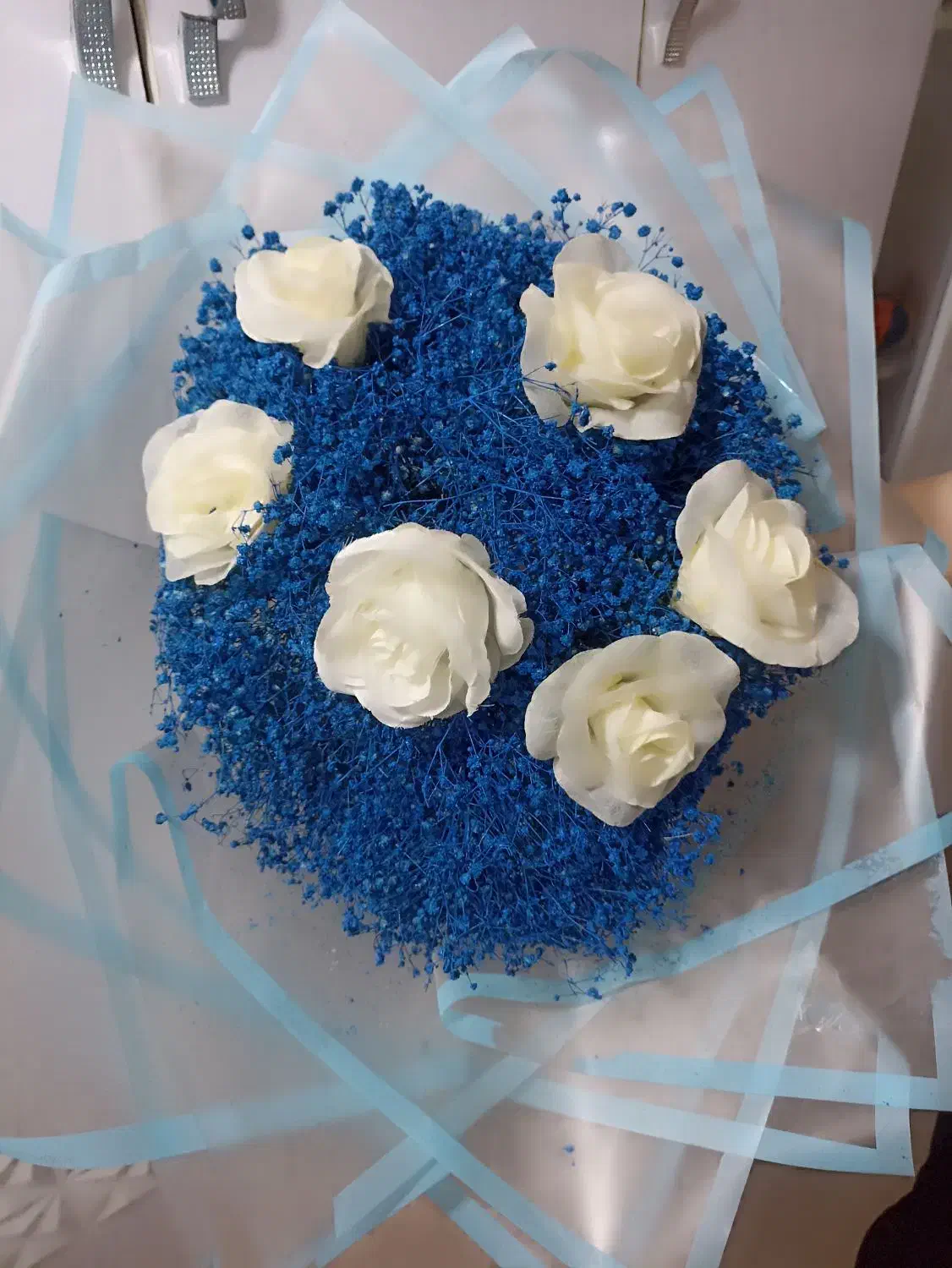 دسته گل بزرگ عروس|گل مصنوعی|قم, علی آباد|دیوار