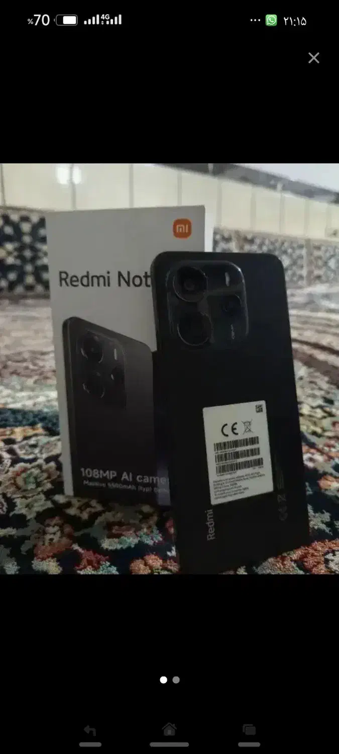 گوشی نوت ۱۴درحد اک|موبایل|پلدختر, |دیوار