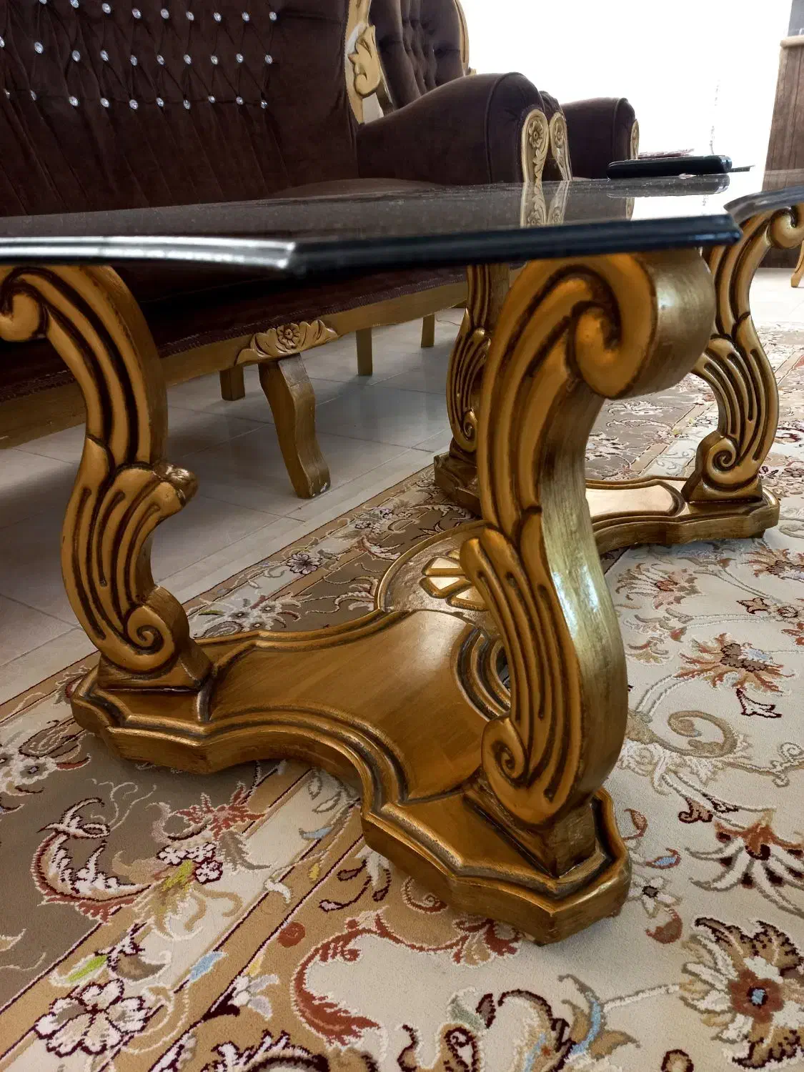 ۳عدد میز مبل سلطنتی|مبلمان خانگی و میز عسلی|قوچان, |دیوار