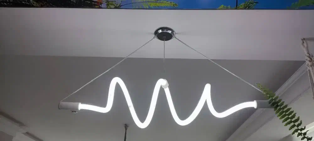 لوستر خطی|لوستر و چراغ آویز|تبریز, |دیوار