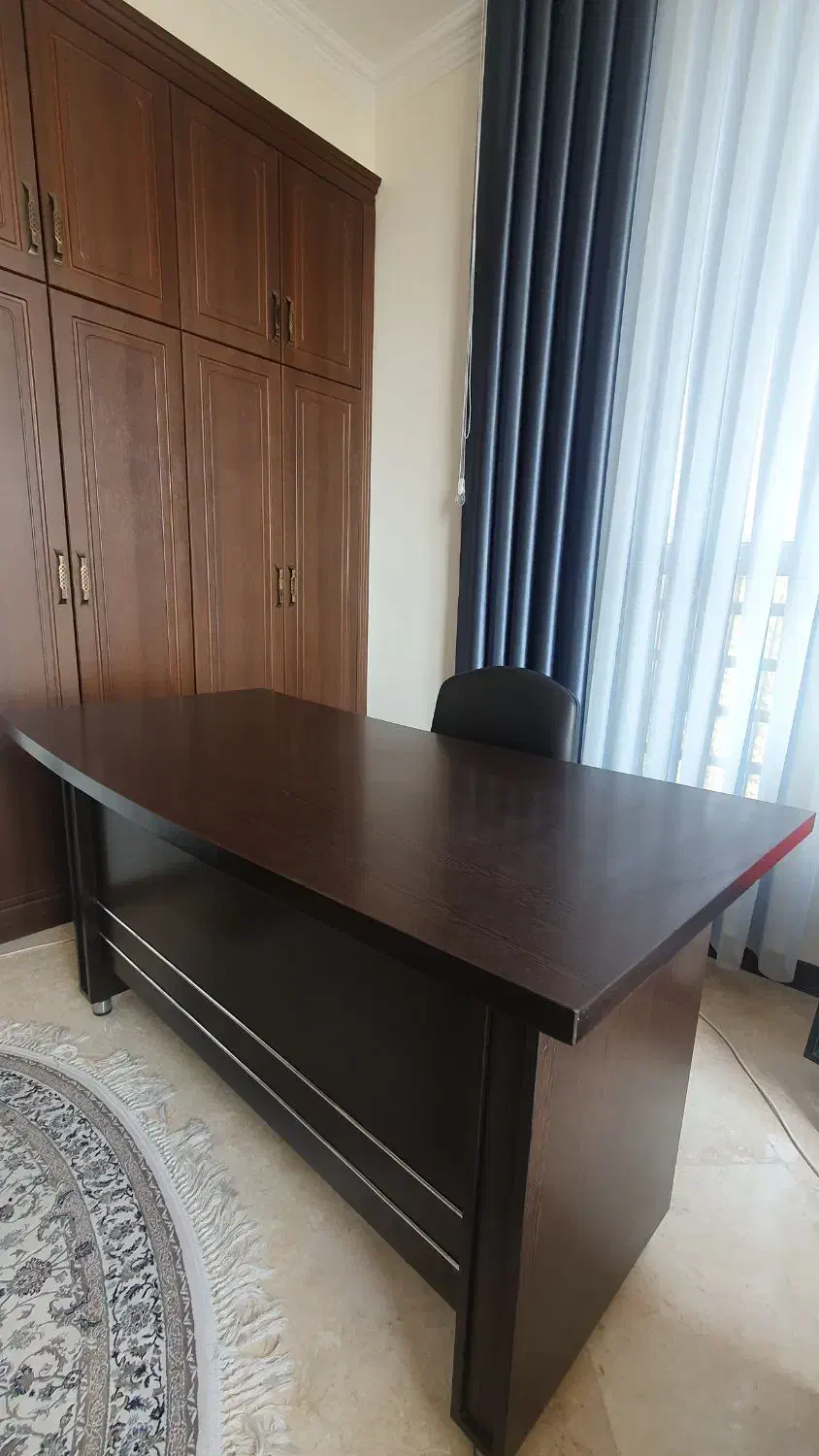میز اداری (تحریر) و صندلی چرخدار|میز تحریر و کامپیوتر|تهران, شهرک محلاتی|دیوار